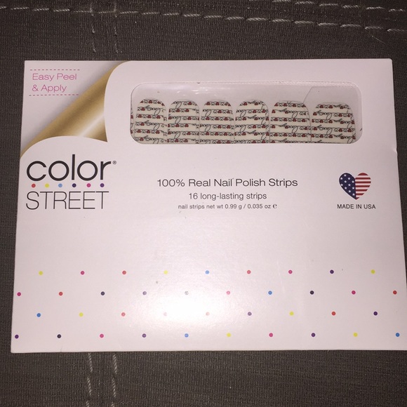 Color Street Other - Color Street Nail Strips Love Notes